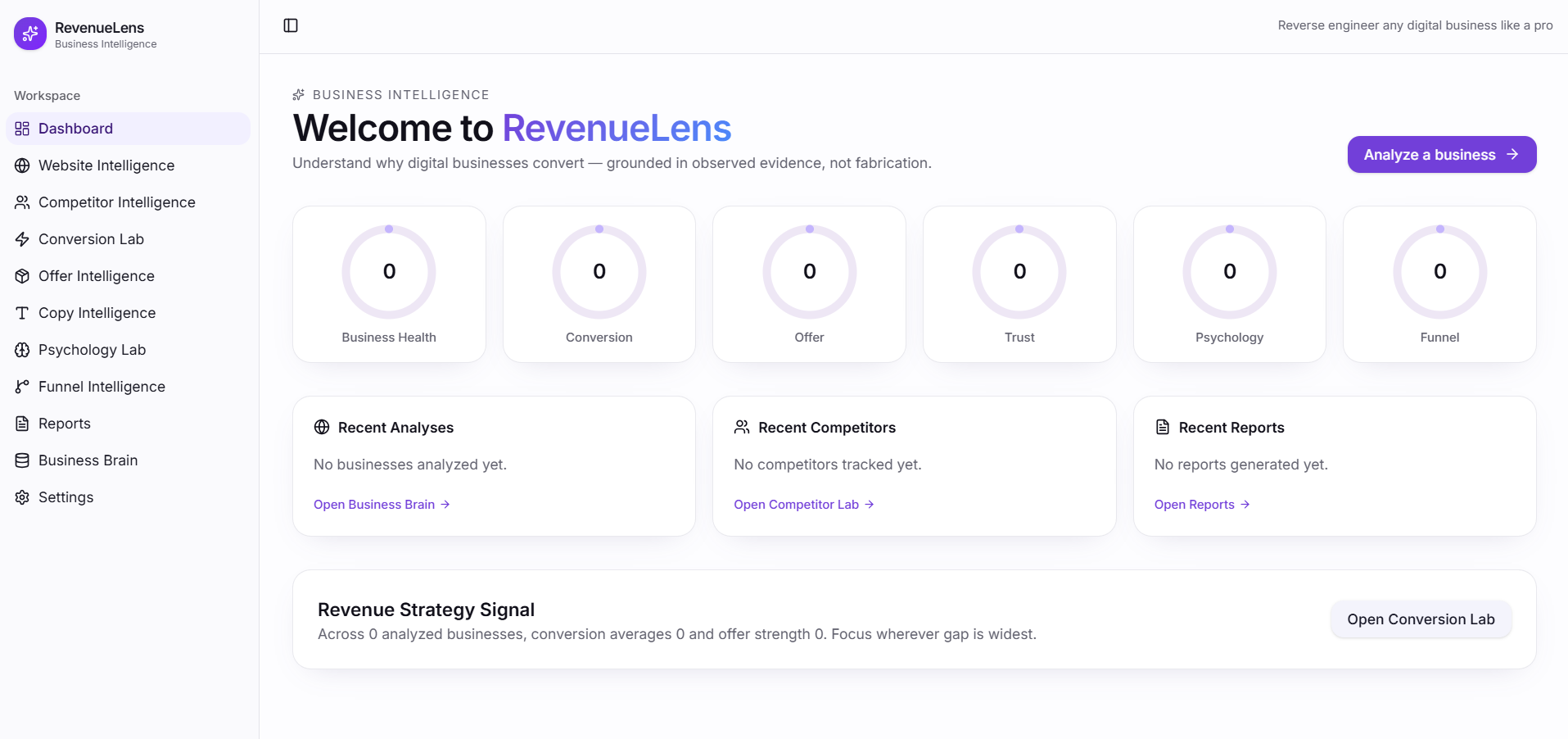 Revenue Lens AI (Helps To Scrape Competitor Site & Data With AI)